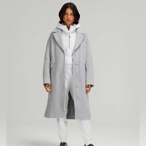 NWT Lululemon long wool coat